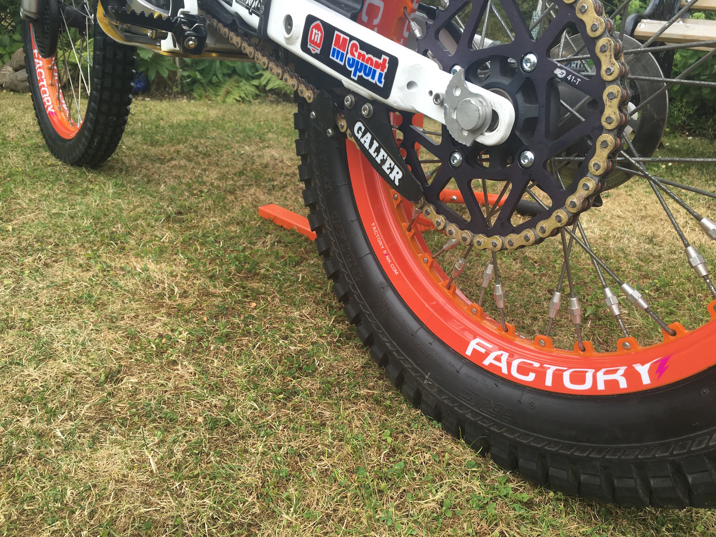 Motorcycle Trials "Bolt" Rim Protection