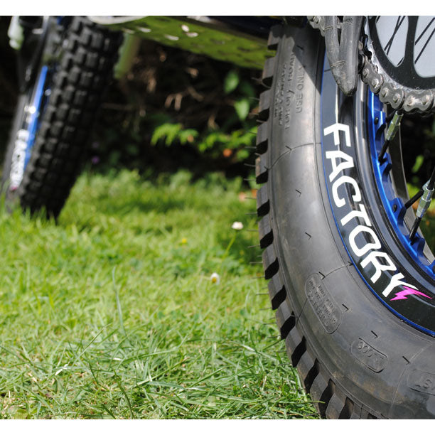 Motorcycle Trials Bolt Rim Protection – Factory Pink